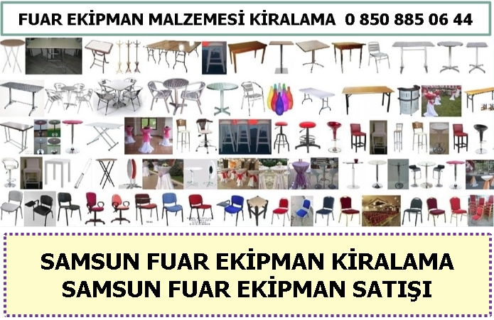 samsun fuar ekipman kiralamas� sat���