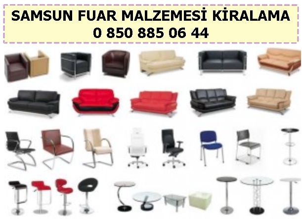 Samsun fuar malzemesi kiralama